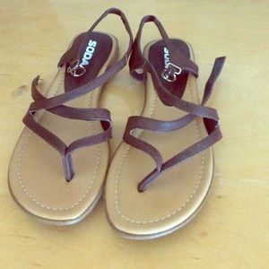 Brown sandals