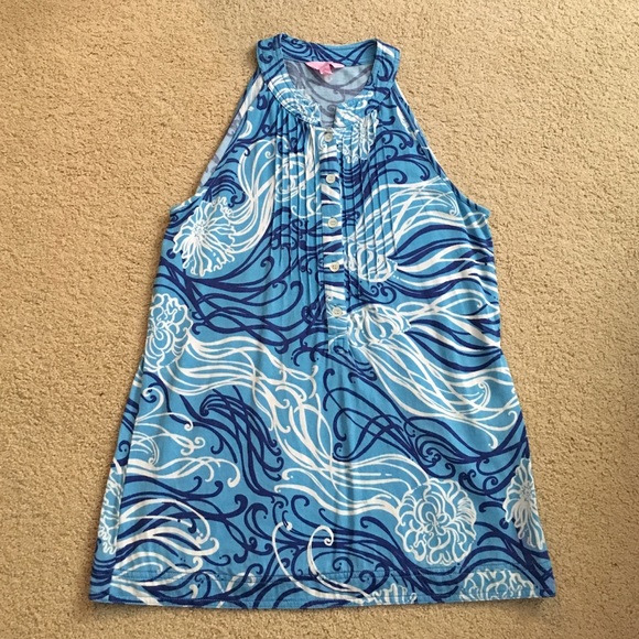 Lilly Pulitzer shirt that can be worn as a dress!