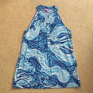 Lilly Pulitzer shirt that can be worn as a dress!