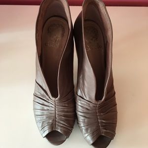 Taupe gray shoes