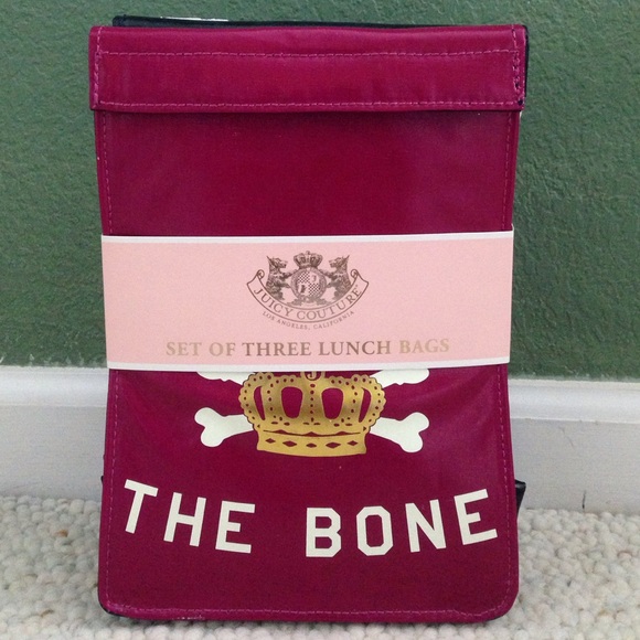 Juicy Couture - Set of 3 Lunch Bags