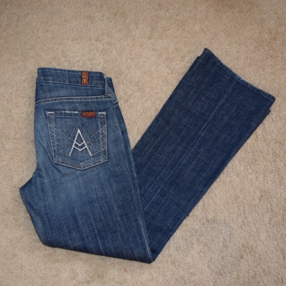 A-pocket flare jean - Picture 3 of 3