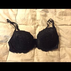 Victoria's Secret Black Lace Bra