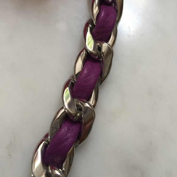 Juicy Couture headband chain & leather new/tags - Picture 3 of 4