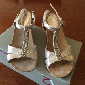 Michelle D wedges size 6