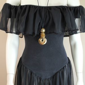Vintage punk era Betsey Johnson sheer dress
