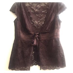 BEBE LACE TOP