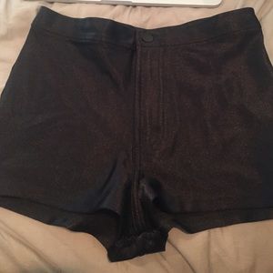 American apparel size M shorts "disco shorts"
