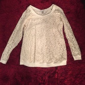 Lace white Long Sleeve