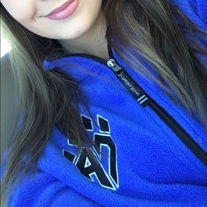 cheer athletics half zip