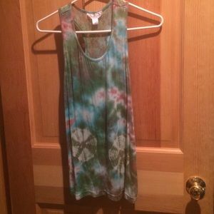 Tie dye tank top