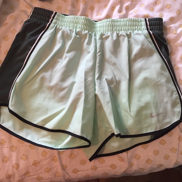 Nike Drifit Mint shorts, Size small
