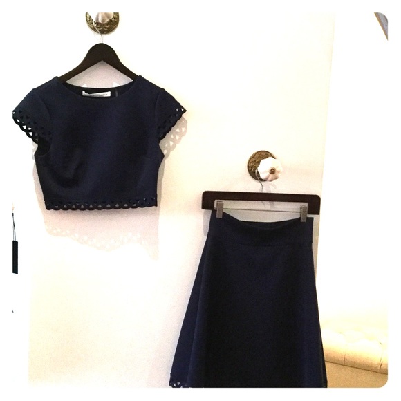 Susana Monaco crop top (goes with matching skirt)
