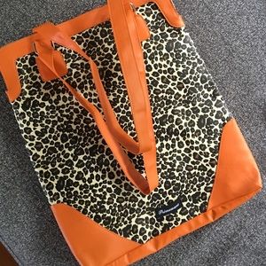 3-Bottle Leopard Thermal Wine Tote