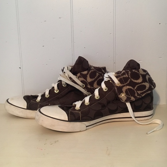 Women's Coach high top sneakers