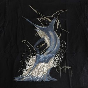 Black Guy Harvey Tshirt short sleeve medium