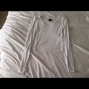 Forever 21 long sleeve crop top size small.