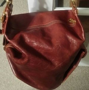 Marino orlandi leather handbag