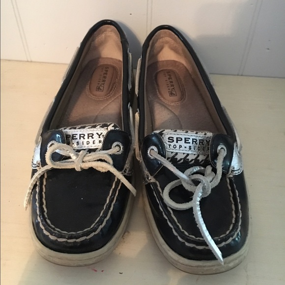 Women's black Sperry's size 6.5