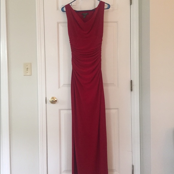 Ralph Lauren red dress