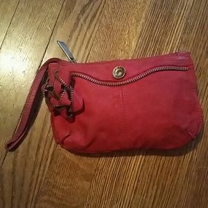 leather wristlet