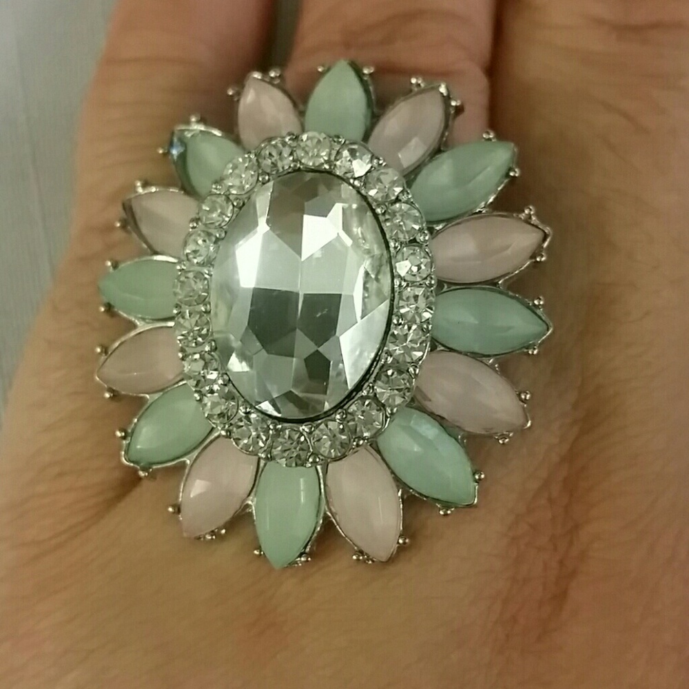 Crystal Stretch Ring - image 4