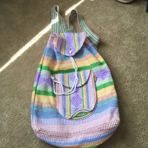 Fabric backpack