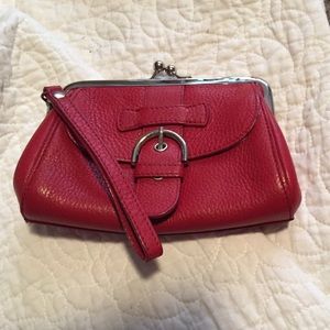 Red Talbots wristlets.