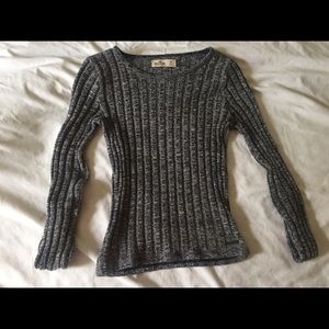 Hollister plum extra small sweater