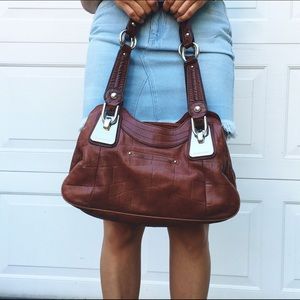 B. Makowsky Leather Bag