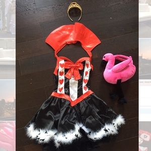 Queen of hearts costume Alice in wonderland