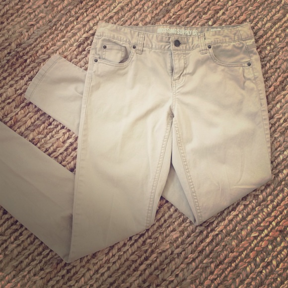 Mossimo Khaki Twill Pants