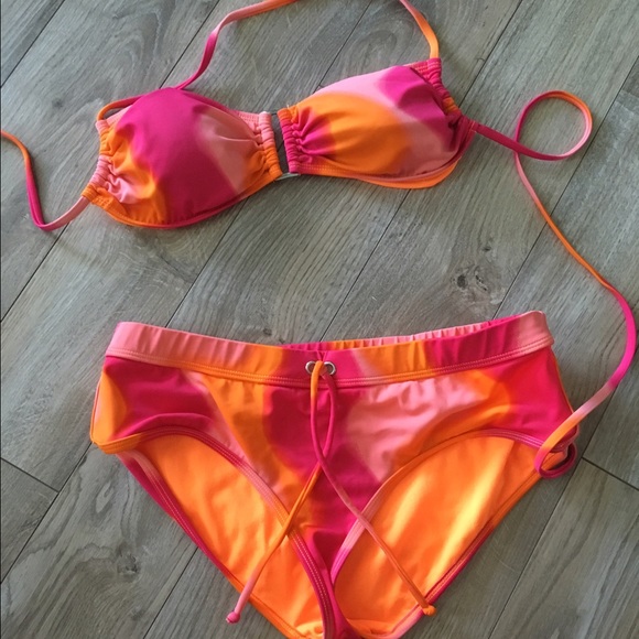 High waisted bathing suit