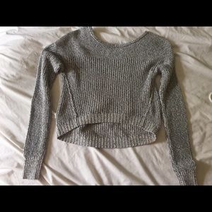 Grey extra small American eagle sweater