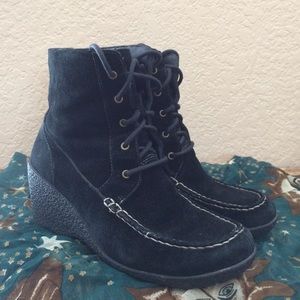 Hush Puppies Black Booties