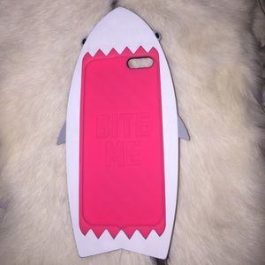 PINK shark phone case