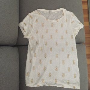 J. crew pineapple tee