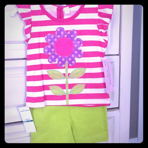 2 piece flower 18month set