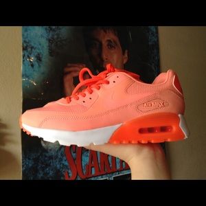 Orange Nikes never worn still got tags inside