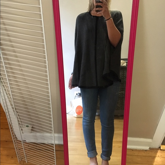 Forever 21 Sweaters - Dark grey cape
