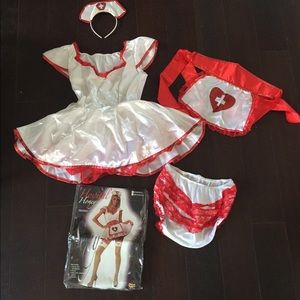 Sexy nurse hospital honey costume small