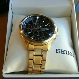 Seiko men's wrist watch