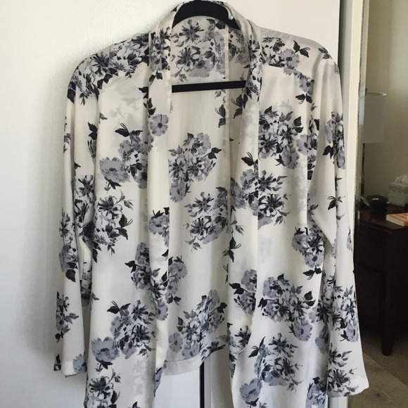 Silky oversized cardigan