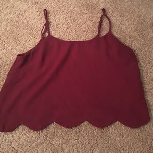 LA Hearts cropped tank