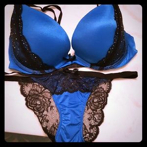 Victoria's Secret push up bra and matching panties