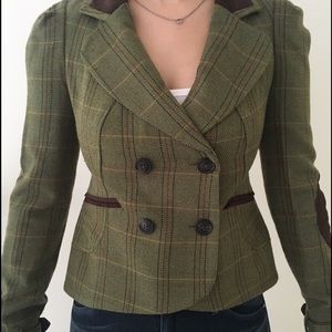 NWOT Plaid Blazer