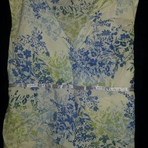 Pretty lane bryant  floral tank top