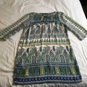 Zara silky fabric short dress