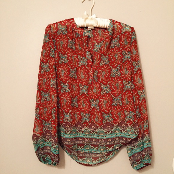 🍂FALL PREVIEW🍁 Flowy Boho Blouse