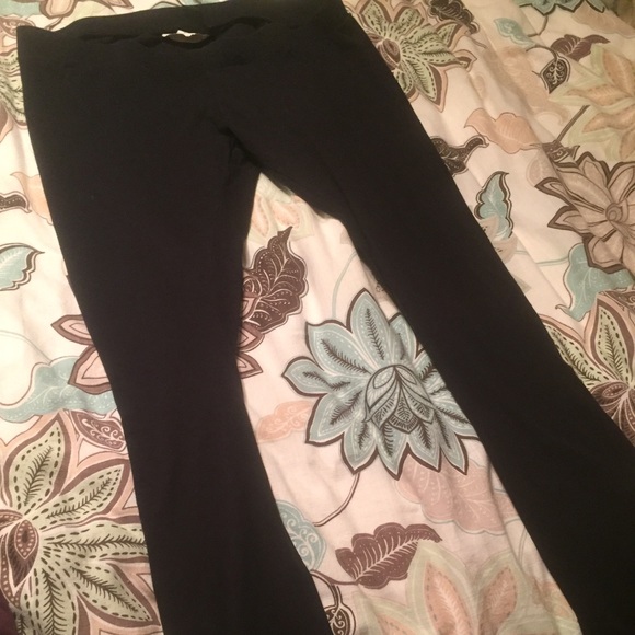 Maternity black leggings